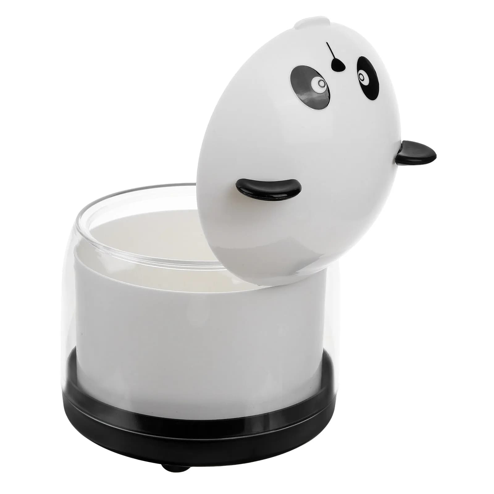 Cestino per rifiuti Panda, mini cestino per rifiuti di piccole dimensioni per ufficio, scrivania, camera da letto, bagno, hotel, contenitore per rifiuti in plastica