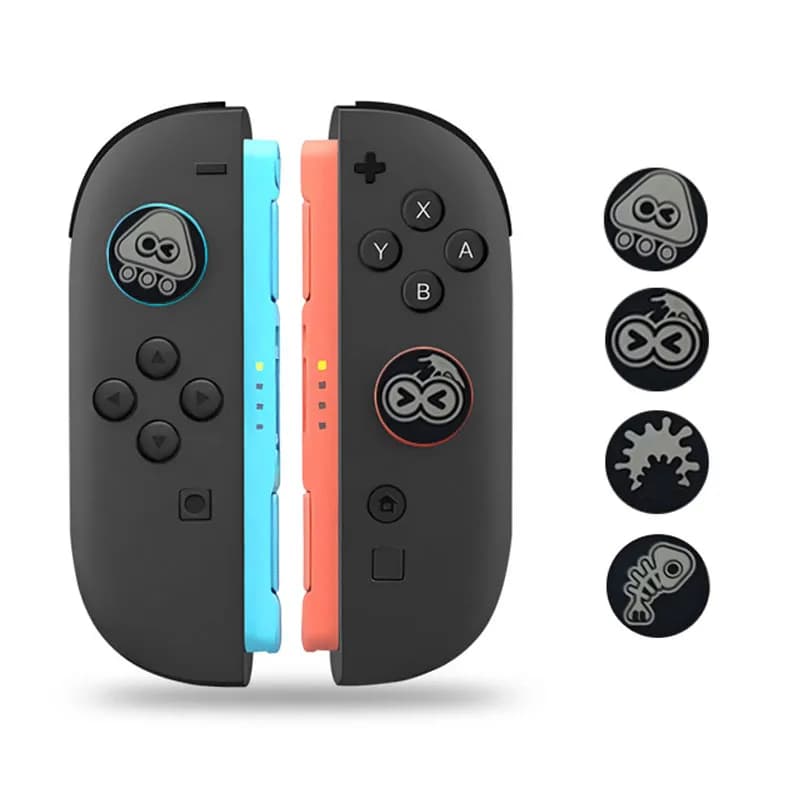 4 Pezzi Copri Joystick in Silicone Morbido, Protezione per Stick Analogico per Controller Joy-con di Switch 2, Accessori per Giochi