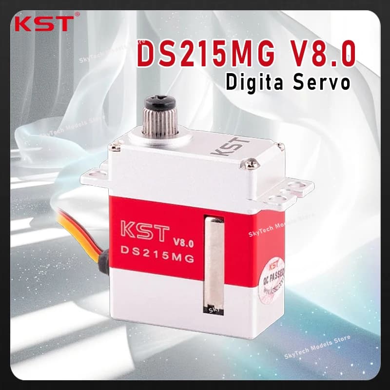 KST DS215MG Piatto oscillante coreless digitale V8.0 CCPM/Servo fuso per elicotteri RC 380/450/480/500