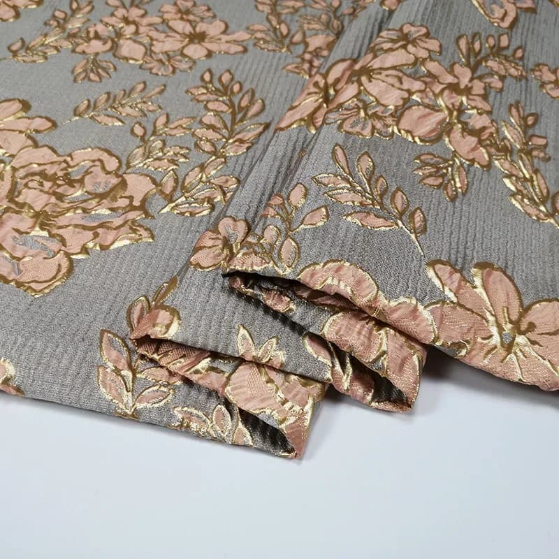 Orkin Thread Jacquard Brocade Fabric Tutu Trench Coat for Dress Suit Clothing Material Sewing by the Meter Wholesale