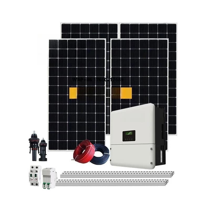 Solar Panel System on Grid 4kw 5kw 6kw 8kw Solar Panels Kit Set Solar Energy System Complete Photovoltaic System 5kw