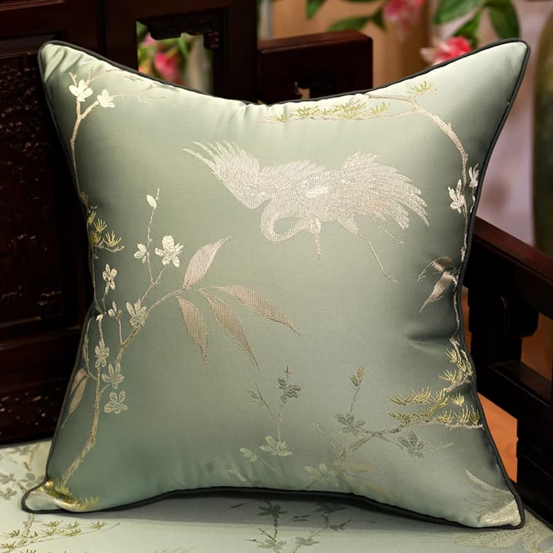 35x50/45/40x60/50/60 cm gru jacquard fodera per cuscino schienale divano fodera per cuscino in raso divano federa lombare