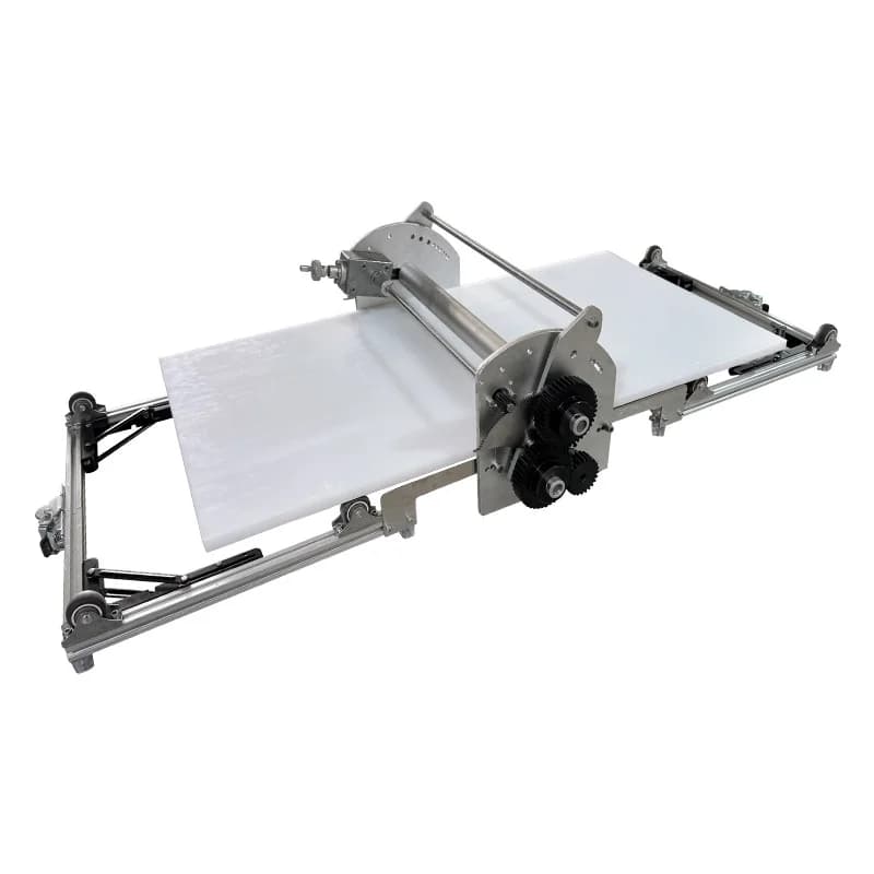 Hand Operated Dough Laminator Small Desktop Pastry Sheeter Manual Croissant Puff Pastry Maker For Home Bakery Egg Tart Making