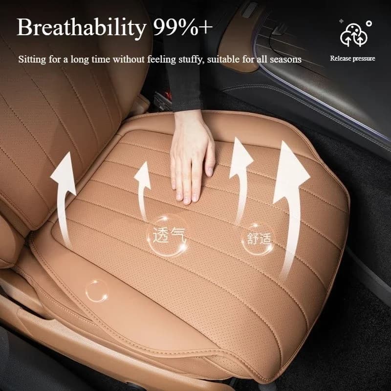 2025 Cuscino per seggiolino auto universale Design traforato traspirante premium Fodera per sedia comoda e fresca per quattro stagioni per seggiolini auto