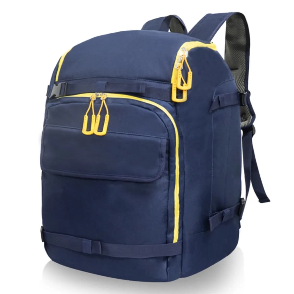 Borsa zaino per scarponi da sci da 50 litri Zaino da viaggio per scarponi da sci durevoli per attrezzatura da sci Casco Occhiali Guanti Sci Snowboard
