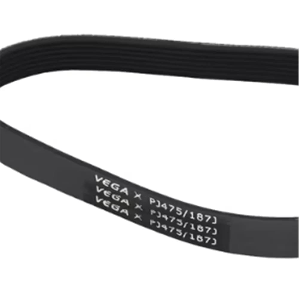 2 pezzi per cinghia motore modello fai da te VEGA V-Belt PJ475 187J 3/4/5/6/7 stecche
