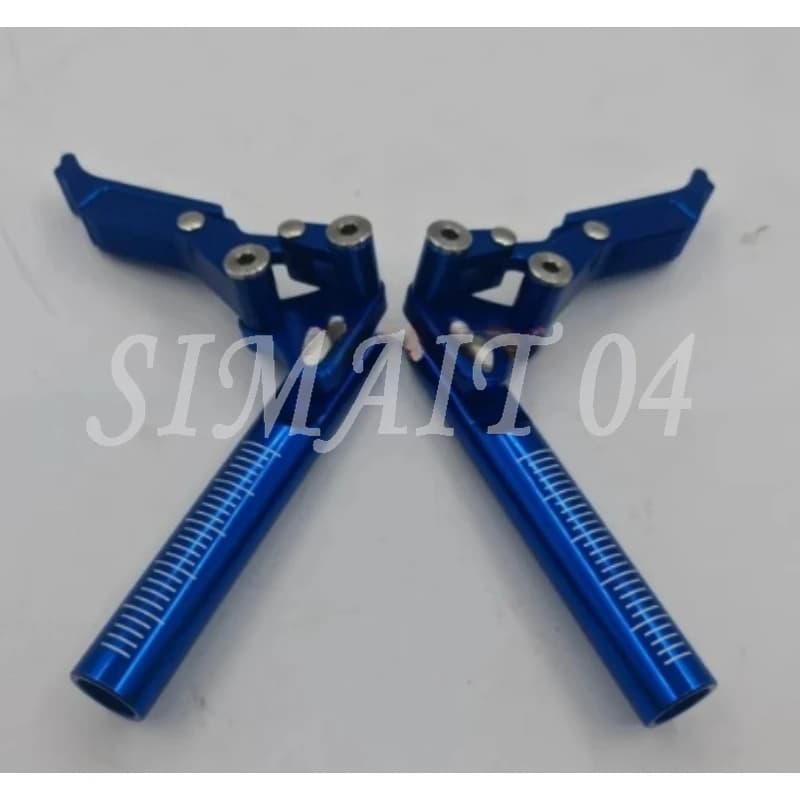 Universal Sports Wheelchair Aluminum Alloy Scissor Brake Wheelchair Accessories, Pipe Clip Installation