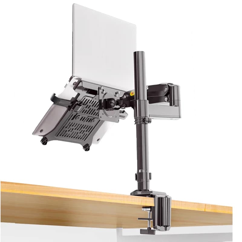 NB 2 in 1 H100 H80 FP-2 for Monitor 22-35 "+ 10"-17" table gas spring support for laptop computer support laptop terminal