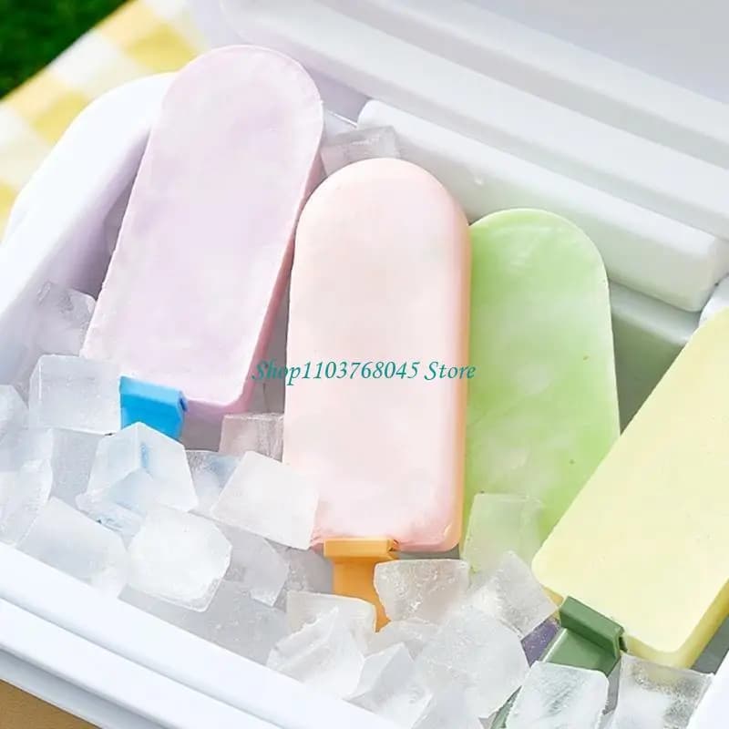 Stampi per gelato impilabili R53F con coperchio per sorbetti bastoncini formaggio cioccolato gelato