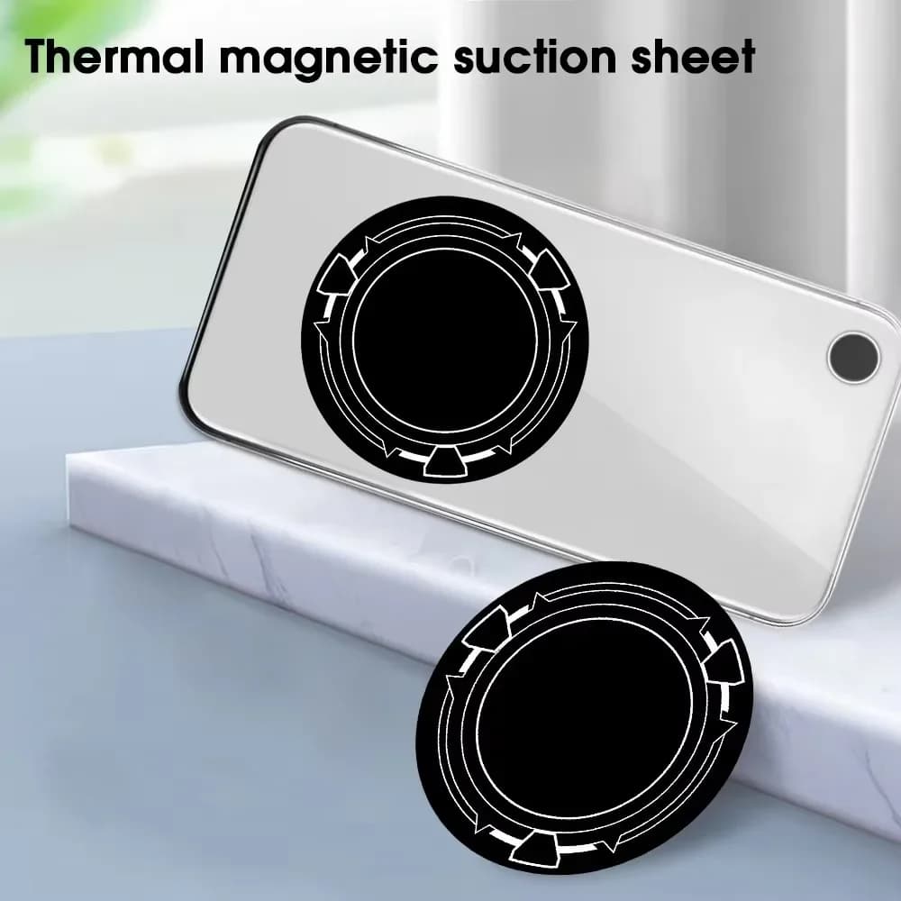 New 6cm Metal Plate Ring For Magsafe Magnetic Car IPad Holder Radiator Iron Sheet Sticker For IPad / Tablet PC