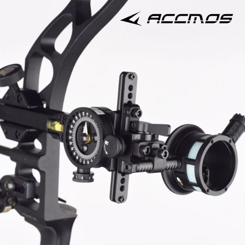 Tiro con l'arco Arco Sight 4x/6X/8X Lenti Arco composto Caccia all'aperto Tiro Freccia Bersaglio Accessori sportiviesz
