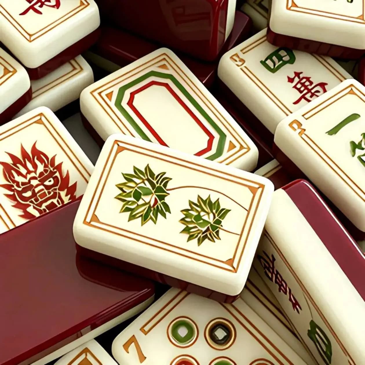 Luxury American Mahjong Game Set 38mm 160pcs 2-Layer Acrylic Mah Jongg Tiles with 3-Dice 4 Rule Cards for Family Club Board Game