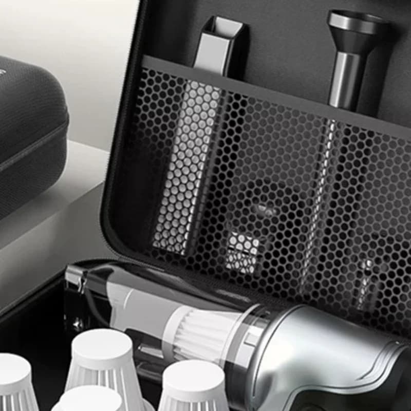 Custodia per auto portatile Aspirapolvere per auto Borsa protettiva universale Scatola di immagazzinaggio Custodia rigida in EVA Custodia digitale Accessori per auto