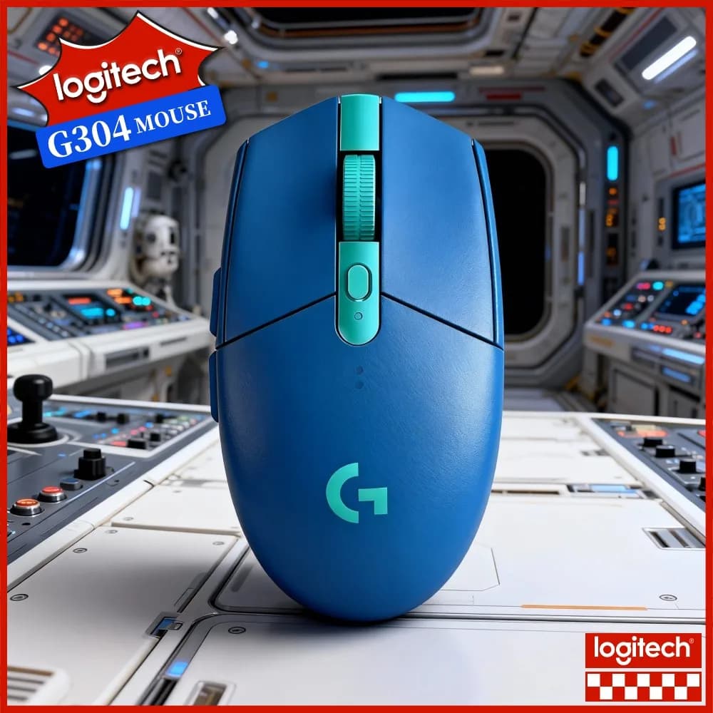 Logitech G304 LIGHTSPEED Wireless Gaming Mouse High‑Accuracy Tracking Plug‑Play For Young Gamer Household Notebook PC