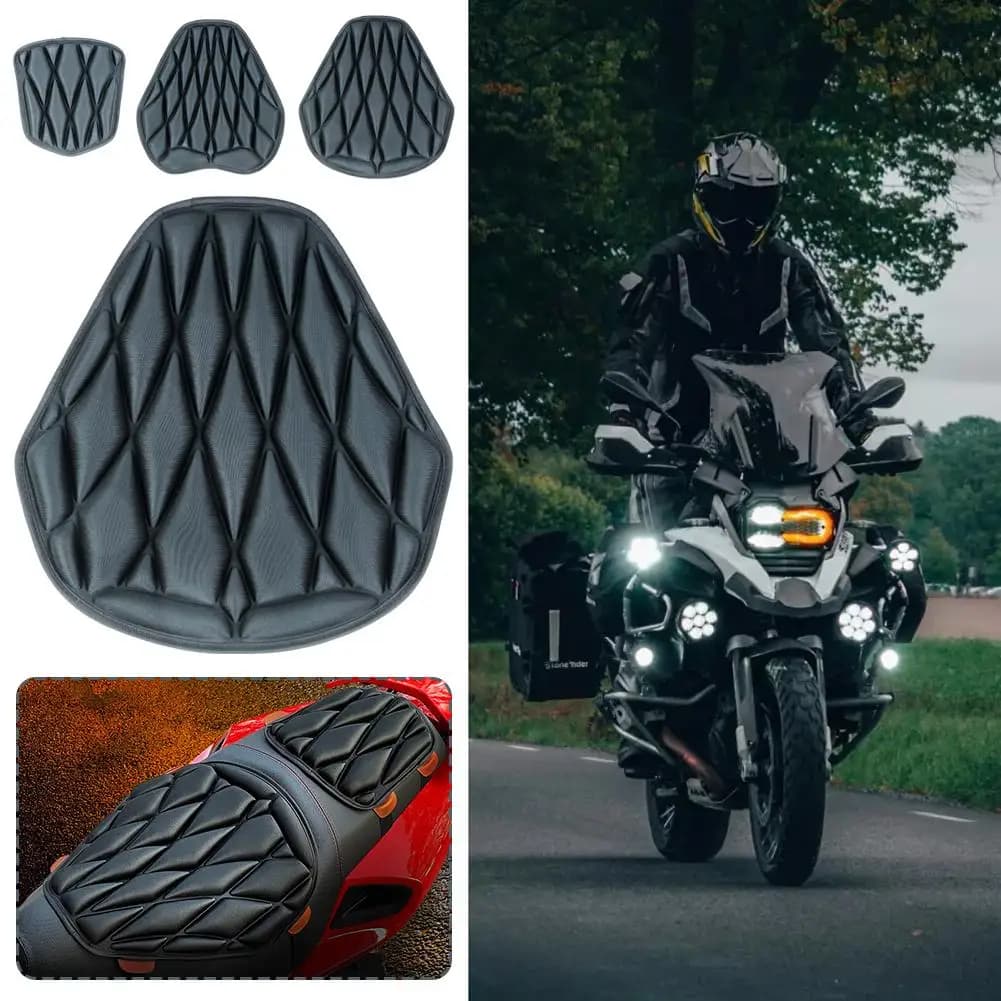 Seat cushion comfort 3D non-slip universal Comfort for motorcycle Front seat cushion breathable Motorcycle seat cushion