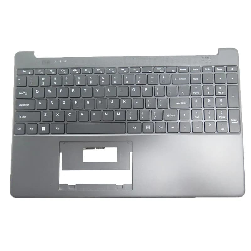 Laptop PalmRest&keyboard For Haier I1500SM I1500SD Gray Top Case United States US Black keyboard