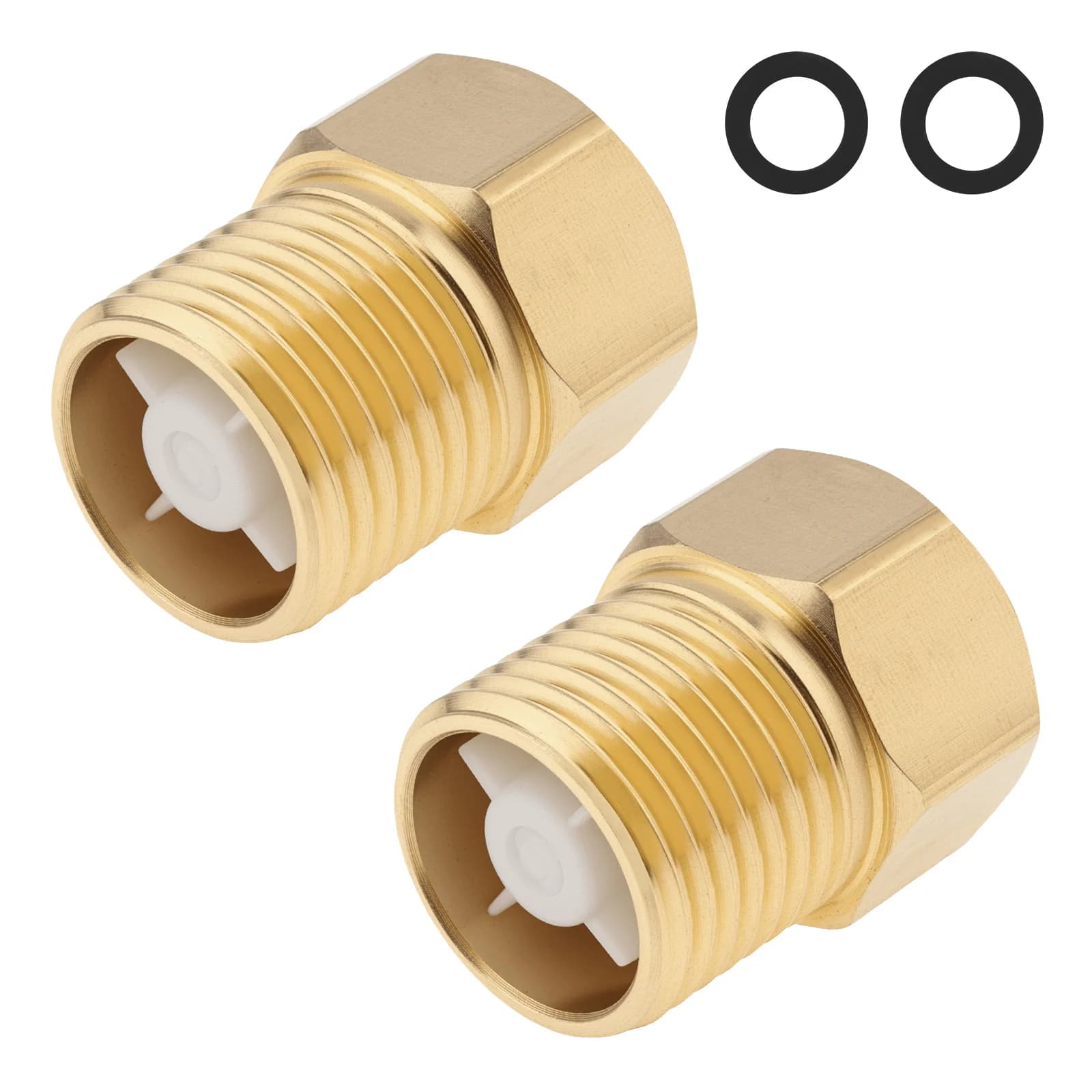 2-piece brass unidirectional check valve for water towers Water heaters WC Reservoir valve with female-male thread