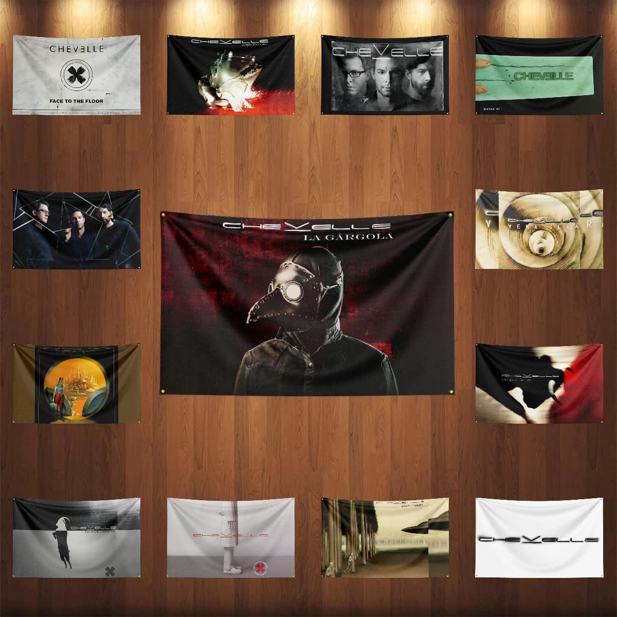 3x5 Ft Heavy Rock Band C-Chevelles Flag Polyester Digital Printing Banner for Bedroom Wall Art Out Door Tapestry Decora
