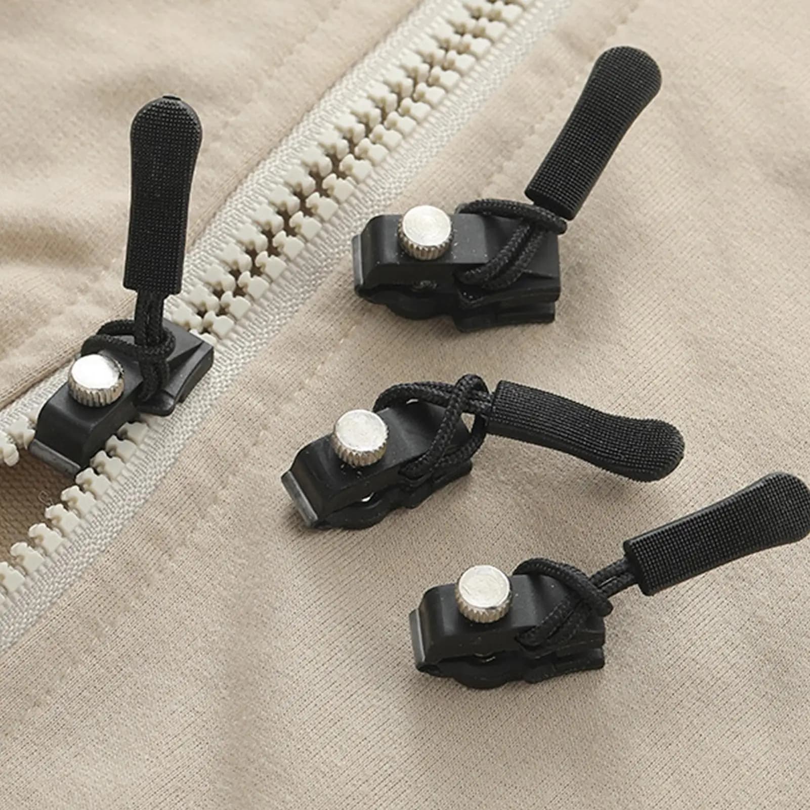 Repair Kit Hinges 10 Pieces for Jackets and Jeans, Universal Istantaneo Stackable Repair Kit