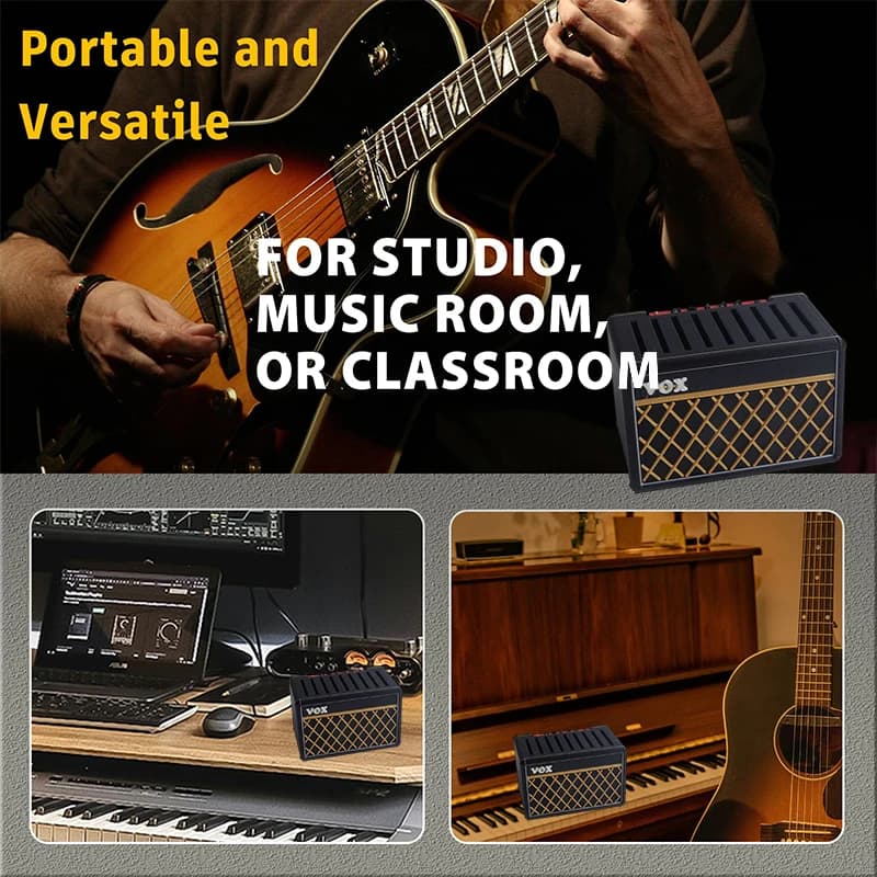 Nuova scatola porta plettri per chitarra, espositore per plettri, set di scatole porta plettri per chitarristi e appassionati di musica