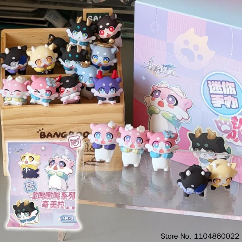 Original Mihoyo Honkai Star Rail Awoo Awoo Series Second Vol 2 Chimera Mini Blind Bag Anime Peripheral Collectible Figure Gift