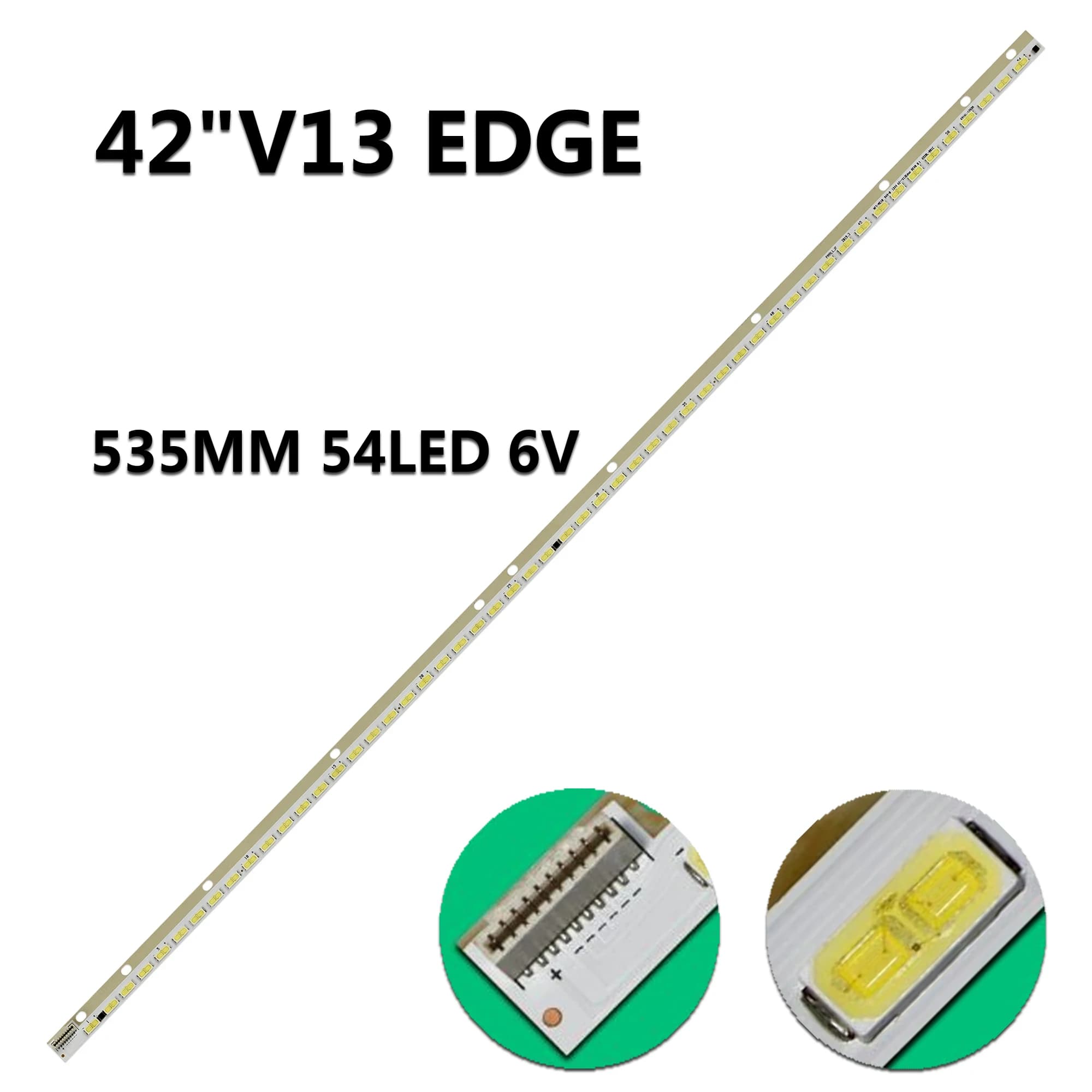LED Backlight Strip 42 "V13 Edge REV0.8 for 42LA465V LC420EUN SF F3 F1 F4 6922L-0062A 6916L1166A 6916L1472A 6920L-0001C