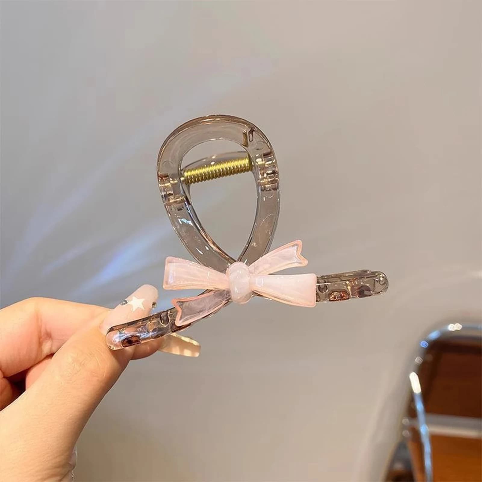 Elegant Bowknot Hair Claw Clip Strong Hold Bowknot Hair Accessories for Women Girls Kids Hair Accessory