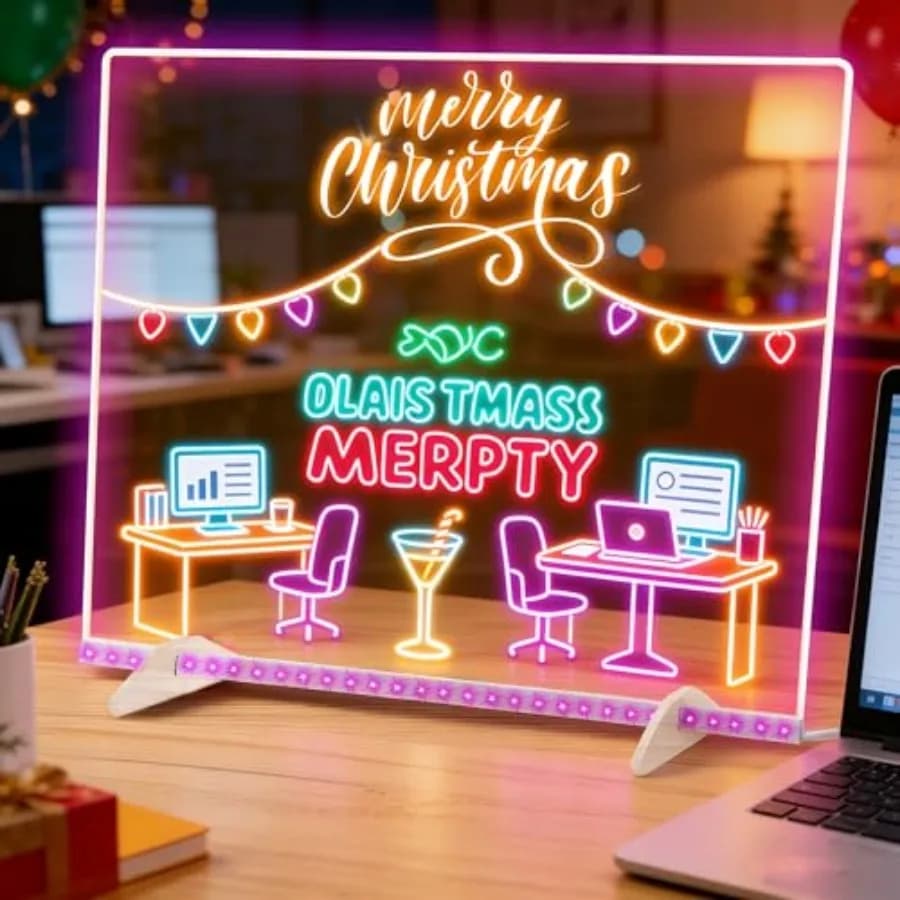 Lumiboard Led Drawing Board, 13.7"*10" LED Light Up Drawing Tablet, Led Note Board Kit, Birthday Gift Christmas Gift