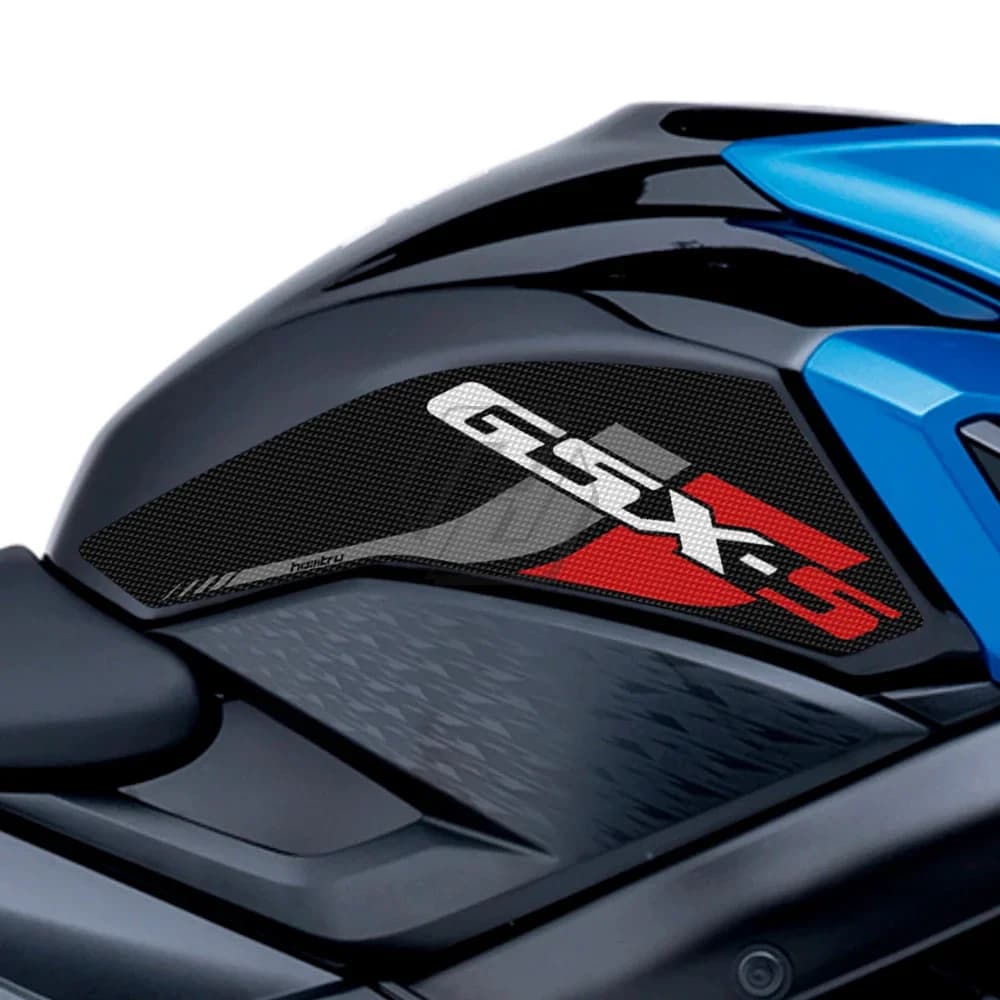 Protezione del cuscinetto del serbatoio laterale del motociclo impugnatura del ginocchio antiscivolo per SUZUKI GSX-S750 GSXS 750 Z 2017-2021 Sticker