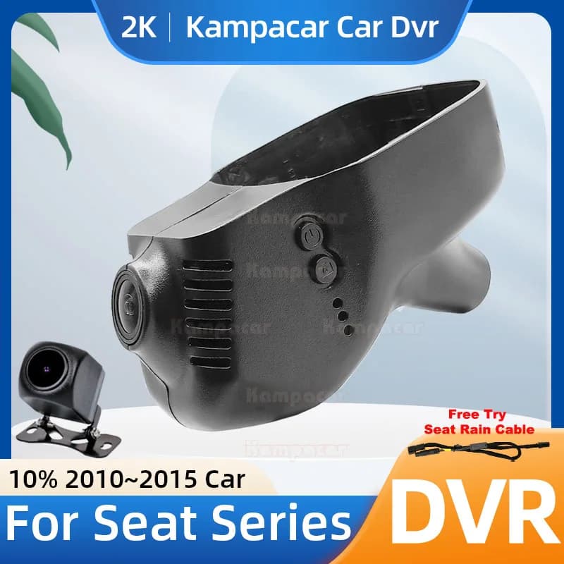 Kampacar ST01-2K 1440P Wifi DashCam Dash Cam Car Dvr For Seat Leon MK3 5f VW Tiguan Golf 5 Superb Polo 2010-2015 10% Cars Camera
