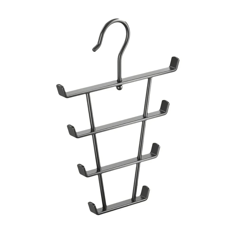 Multi-functional 8 Hooks Double-sided Hanger Rotatable Non-slip Multi Hook Closet Hanger Space Saving Clothes Hanger for Home