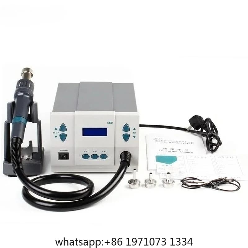 220V Original 861DW Heat Gun Lead-free Hot Air Welding Station Hairdryer Soldering Hot Air Rework Station