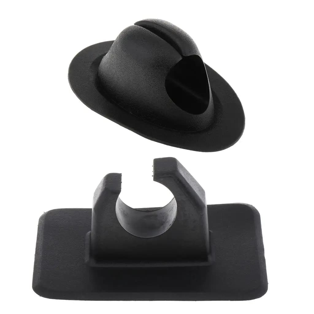 Supporto per pagaia per canoa per kayak Materiale PVC Morsetto per remo Clip Supporto per pagaia per gommone per gommone