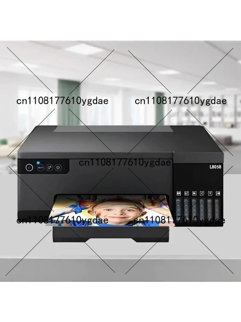 L8058/L8050 Inkjet Printer C-d Dvd Printer A4 Sublimation Printer Digital Print Marketing Wireles-s H-ot Key Plate Paper