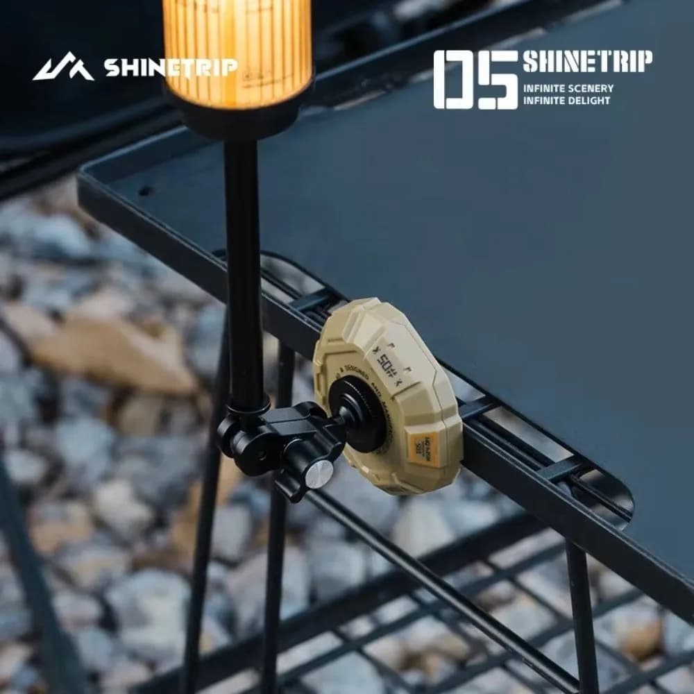ShineTrip Ganci magnetici resistenti Ventosa bifacciale Fibbia per baldacchino esterno Accessori per tende con fibbia multiuso