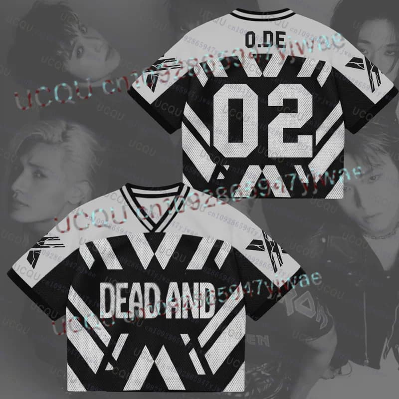 Kpop Xdinary Heroes Dead and Album O.de Jersey American Street Sport Family Summer Casual Breathable Quick-drying Oversize Tees