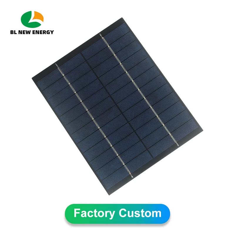 Pannello solare policristallino da 5,2 W 12 V per batterie 9 V 12 V Moto Roulotte Telecamera di sicurezza Sistema solare 210 * 165 MM