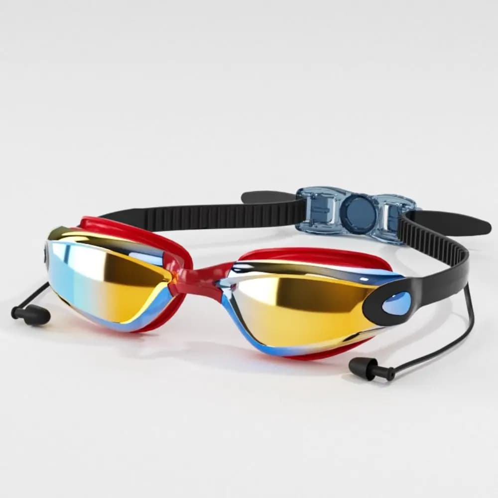 Creative HD Summer Swimming Goggles Anti Fog Silicone Swim Eyewear Adjustable Waterproof Diving Swim Glasses Men Women