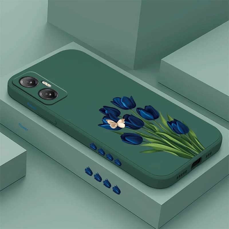 Cover morbida in silicone per Infinix Smart 20 10 HD 9 8 Plus 8 Pro con motivo a fiori e farfalle, protezione anti-caduta per l'obiettivo
