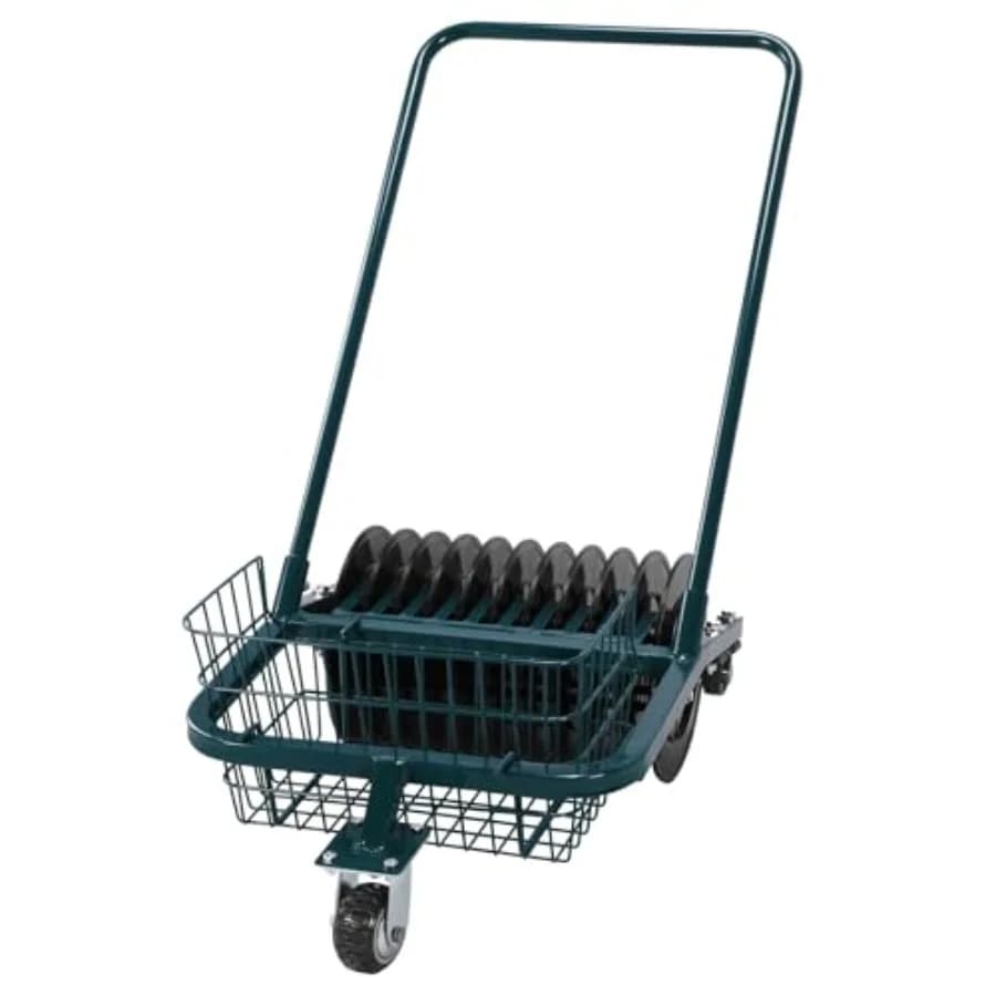 Raccoglitore di Palline da Golf Senza Necessità di Piegarsi, Struttura in Metallo Resistente, Porta Palline di Grande Capacità, Raccoglitore Portatile ed Efficiente