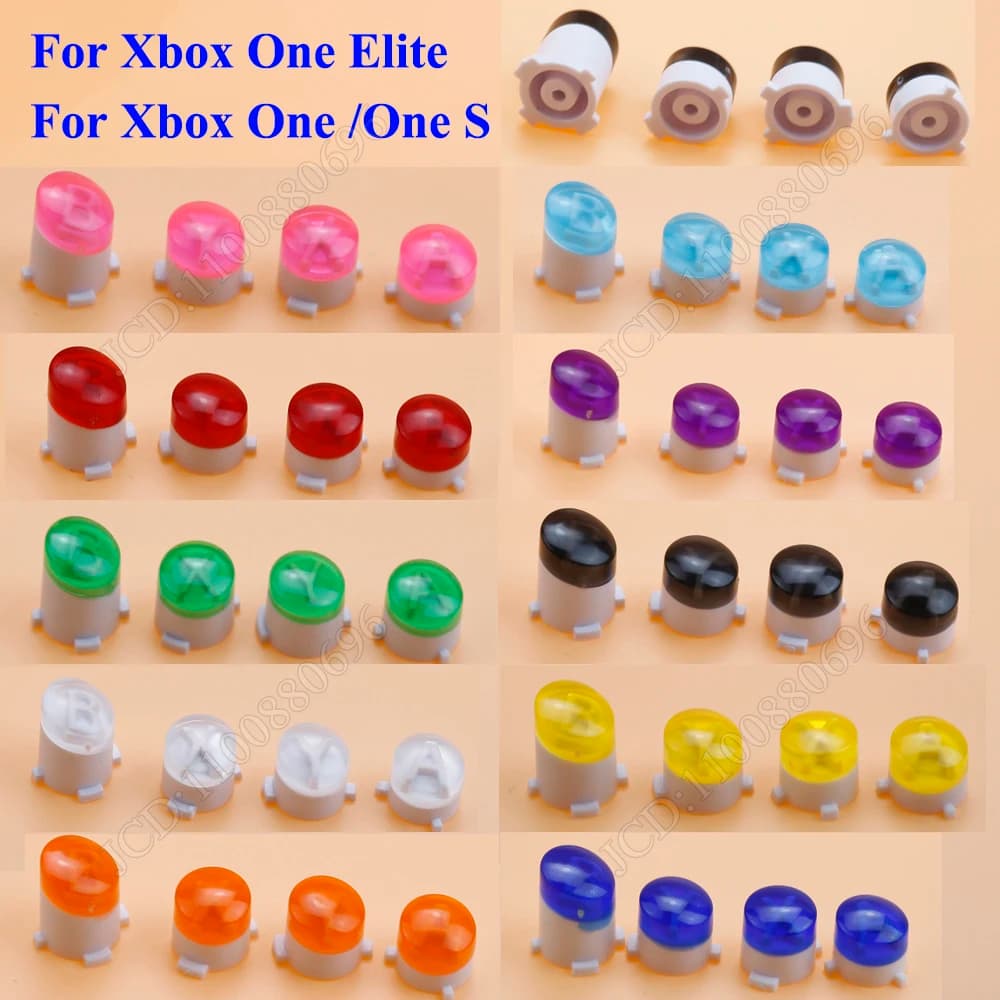 1Set di pulsanti ABXY di ricambio Kit Mod per Xbox One Slim / Elite Controller Wireless pezzi di ricambio accessori per pulsanti