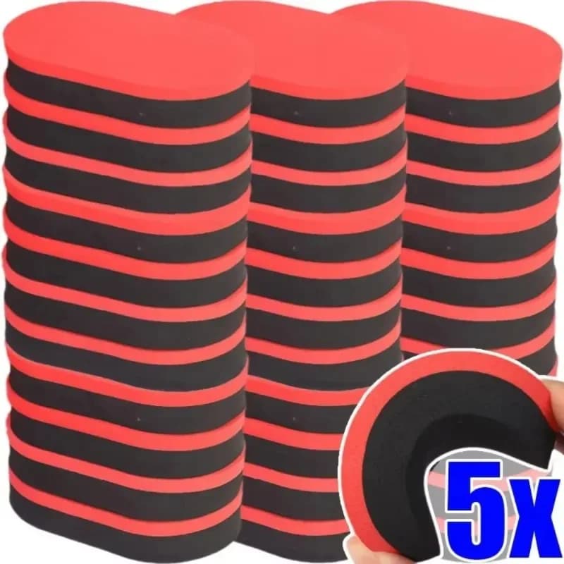 Professional 1/3/5Pcs Red Table Tennis Racket Cleaner Brush – Sponge Rubber Eraser for Ping Pong & Tennis, High-Quality Care Kit