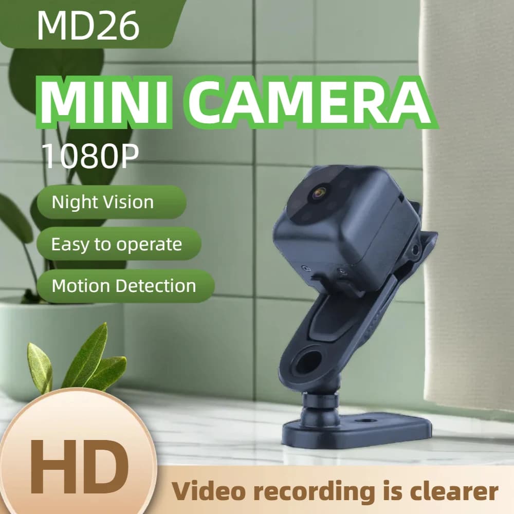 Webcam HD 1080P MD26 USB per Computer, Videocamera per PC, Laptop, Desktop, Videochiamate e Conferenze