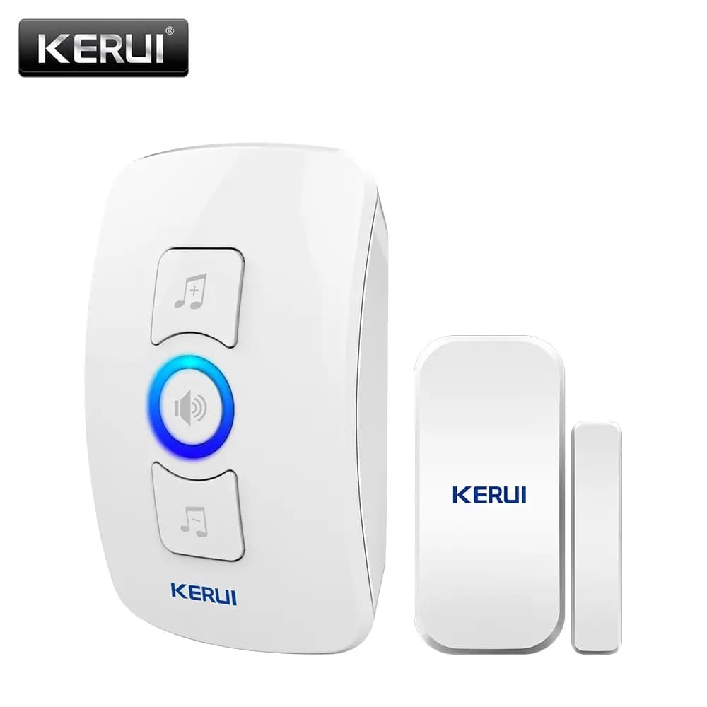 KERUI M525 campanello senza fili antifurto 32 canzoni opzionale campanello per porta da 500 piedi sicurezza domestica benvenuto campanello antifurto intelligente