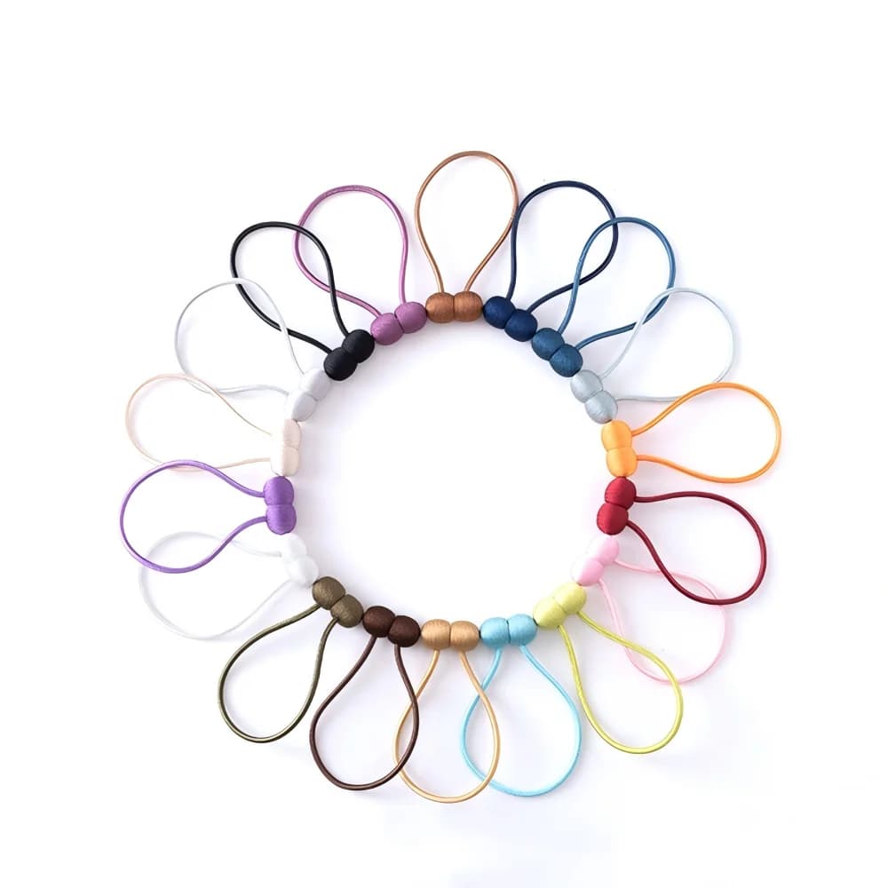 Magnetic Curtain Tiebacks Oxford Cloth Curtain Holdbacks for Home Window Bedroom Living Room Curtain Buckle Decor