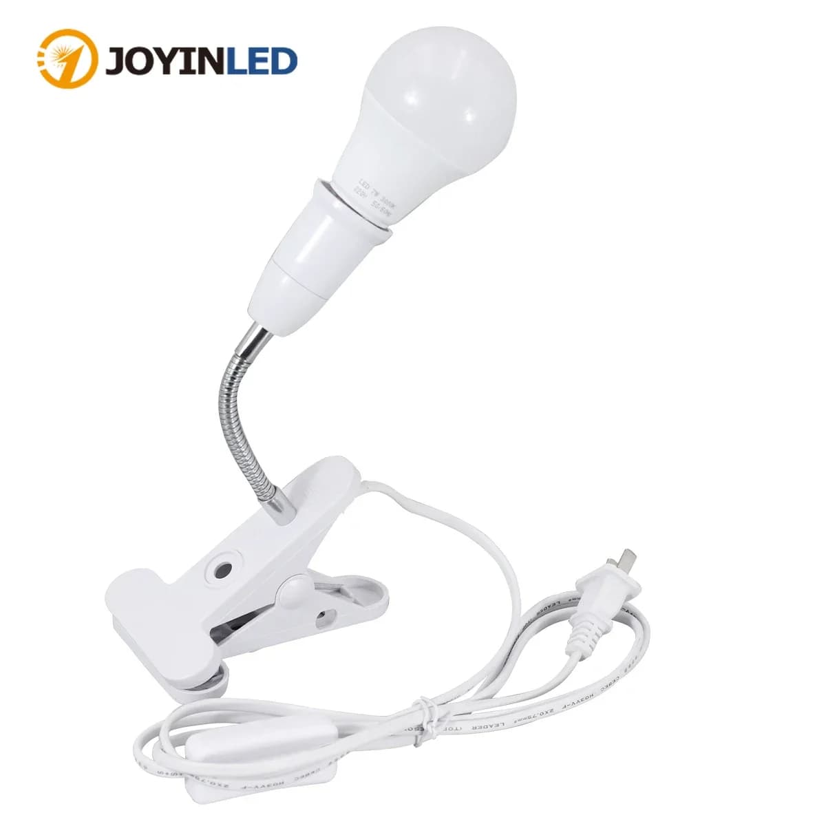 Lampada da Scrivania a Clip, Luce per Libri, Mini Lampada LED Flessibile per Lettura, Lampada da Lettura Notturna a Clip per Letto, Spina EU/US