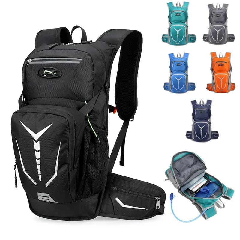 Backpack for Cycling and Leisure Sports, Hydrating Bag, Ultra-light hiking and cycling backpack with Water Bag