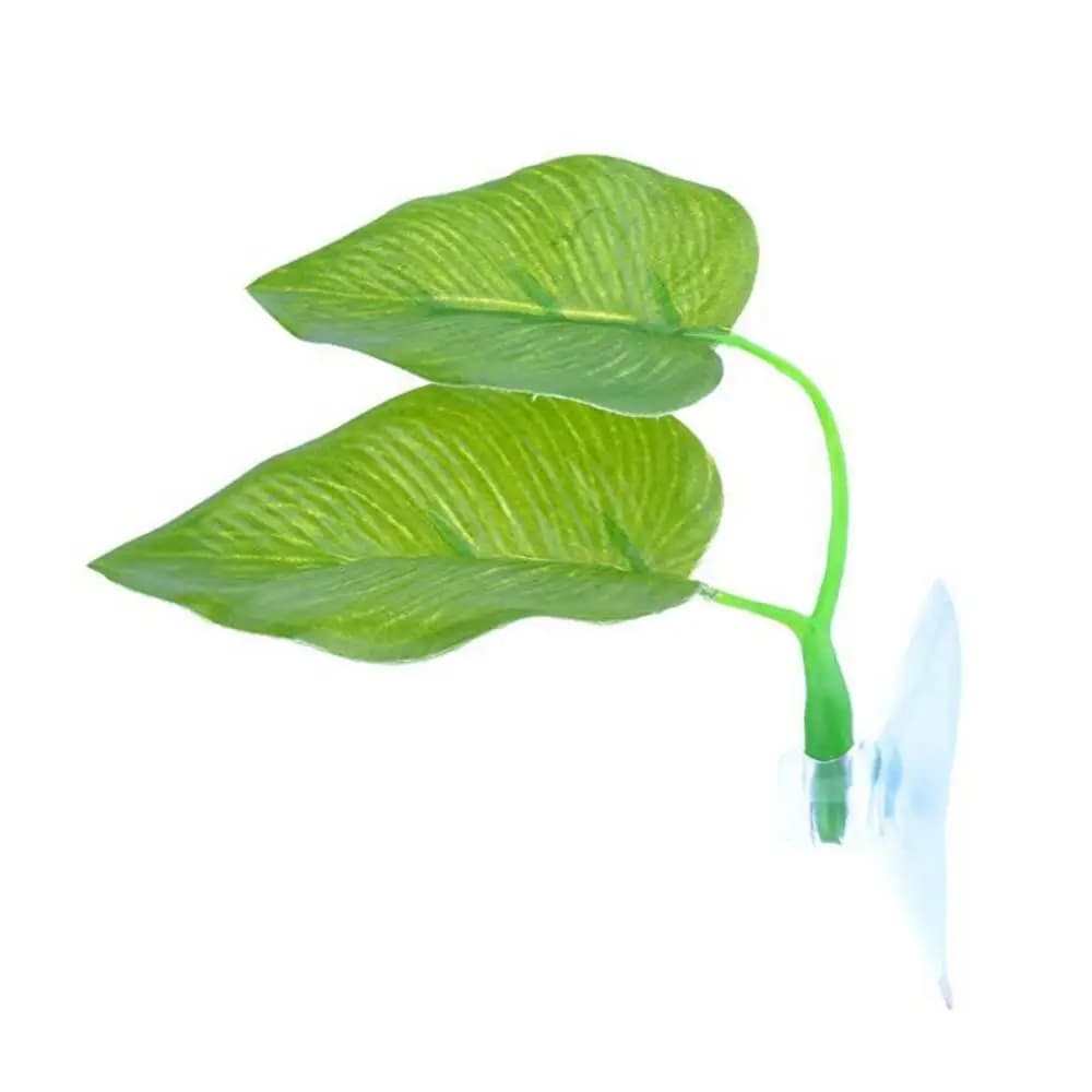 Artificial plant leaves Betta hammock aquarium rest for reproduction of the bed aquariums Decor