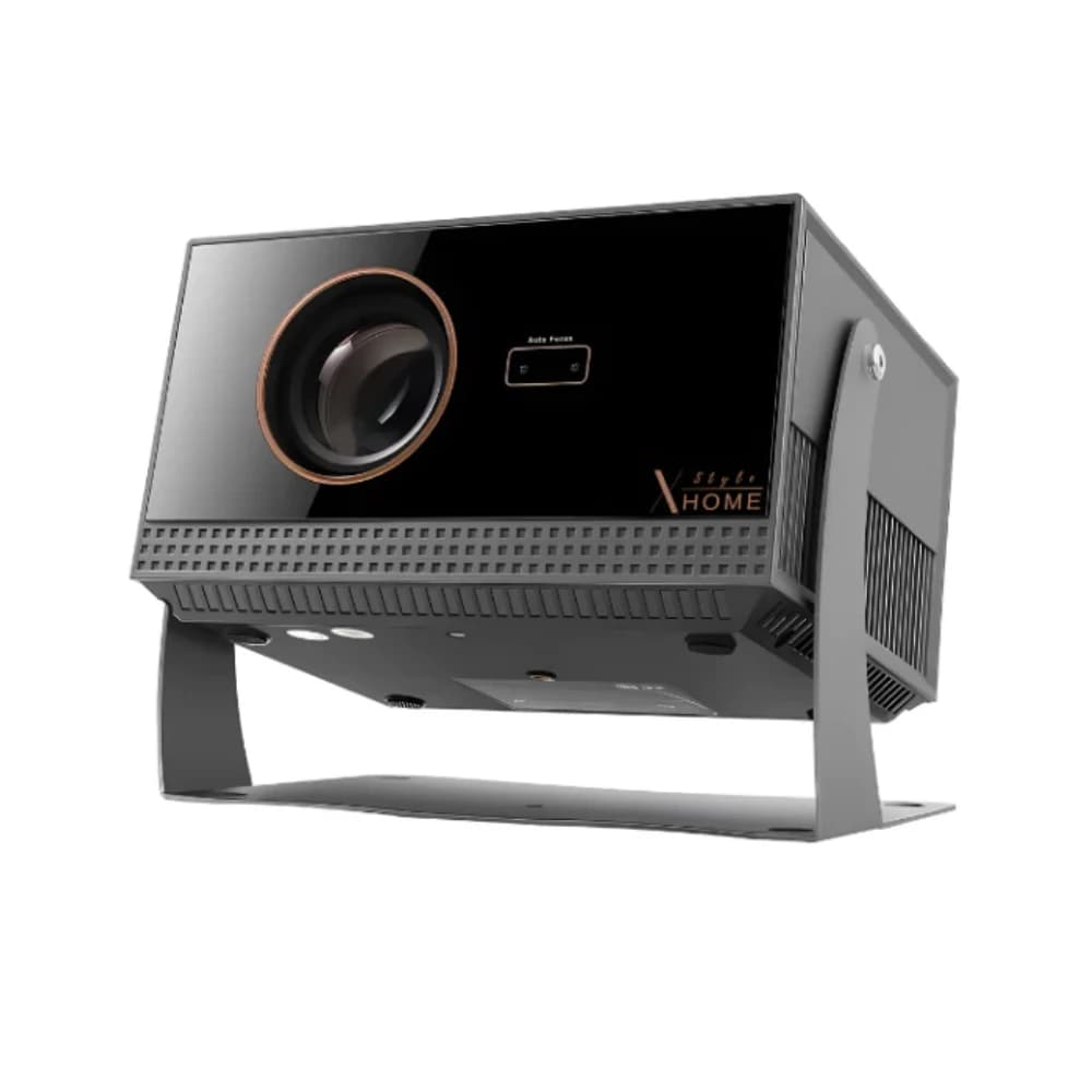 Mini messa a fuoco automatica portatile Flip Full HD 1080P 4k LED LCD portatile 4K Home Theater Video Movie Proiettore Android intelligente