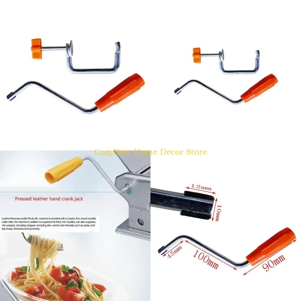 92MF Maniglia/morsetto ricambio per macchina per pasta, clip fissaggio manuale per macchina per pasta, durevole
